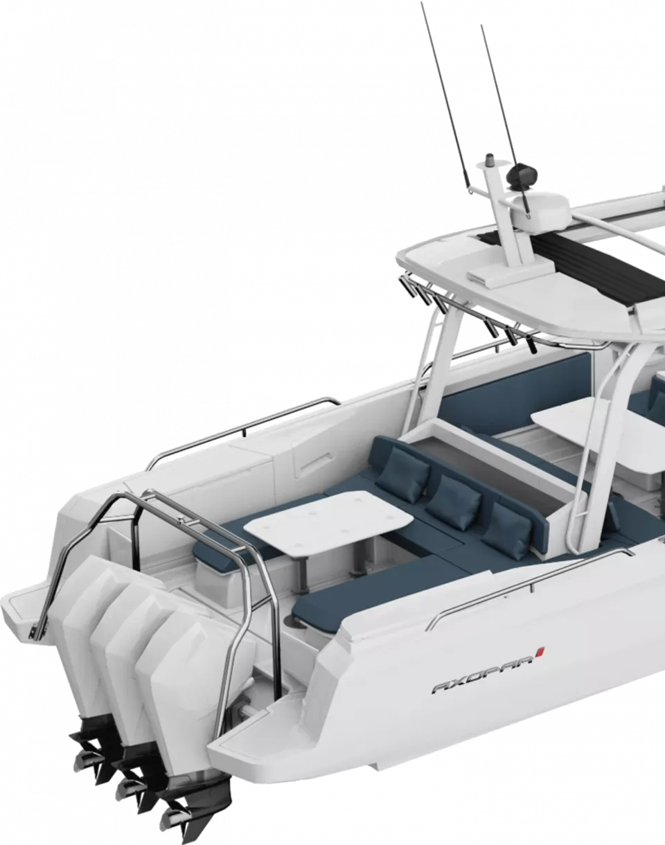 Axopar 45 Sun Top — U-Sofa