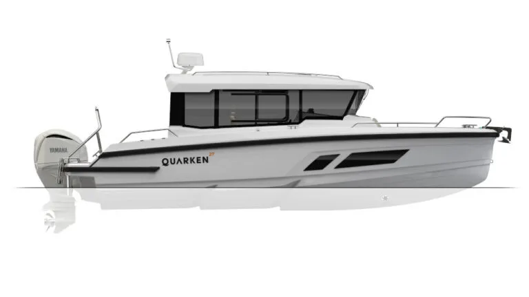 Quarken 27 Cabin — вид сбоку