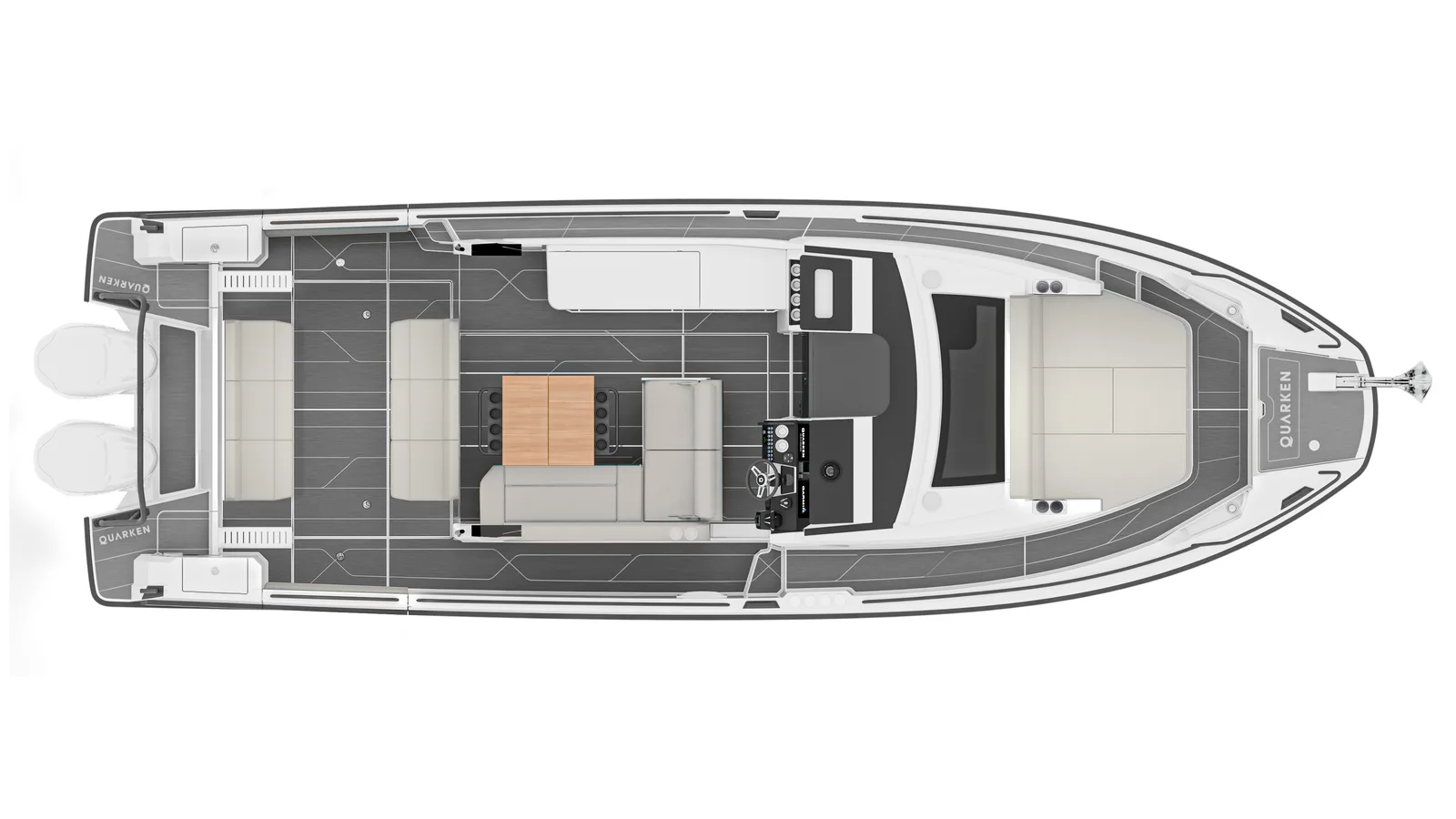 Quarken 35 GT — планировка