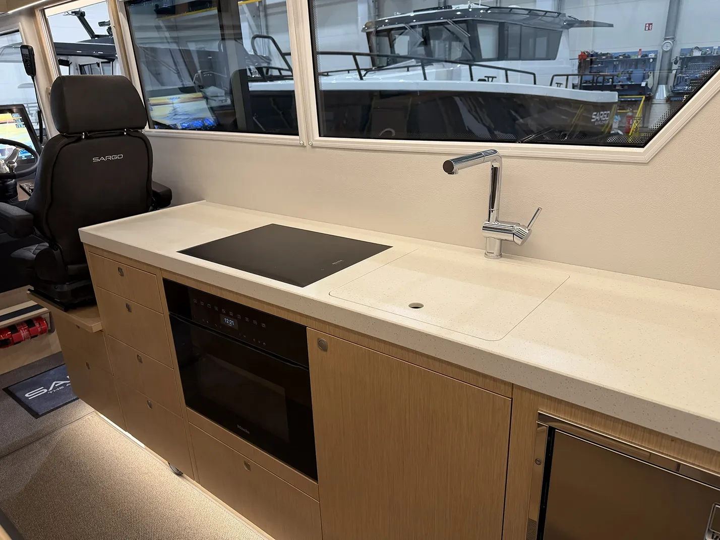 Sargo 45 Fly — на ходу