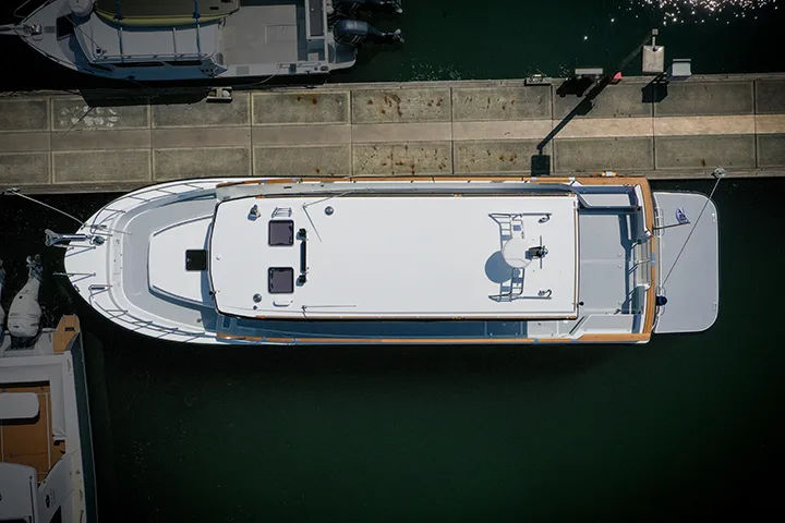 Targa 46 — прямая крыша