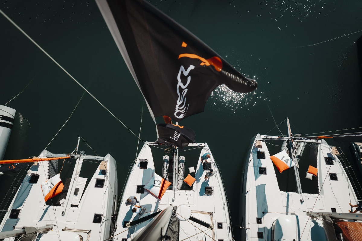 Парусные катамараны на выставке Cannes Yachting Festival 2026